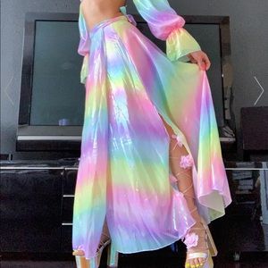 Welcome to wonderland maxi skirt sugar thrillz